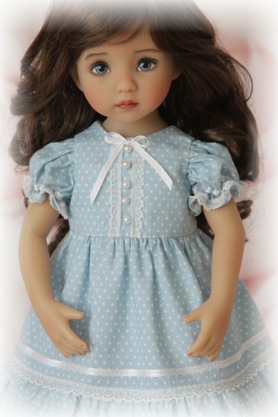 Мой нежный ангелочек Little Darling, коллекционная кукла Дианы Эффнер (фото 5)