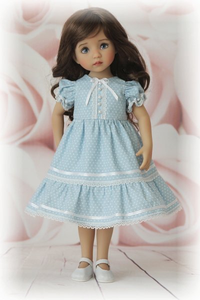 Мой нежный ангелочек Little Darling, коллекционная кукла Дианы Эффнер (фото 4)