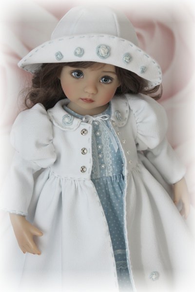 Мой нежный ангелочек Little Darling, коллекционная кукла Дианы Эффнер (фото 3)