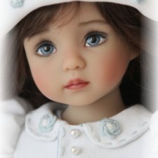 Мой нежный ангелочек Little Darling, коллекционная кукла Дианы Эффнер