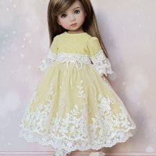 Платье для кукол Little Darling от Dianna Effner