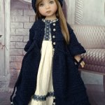 Платье для кукол Little Darling от Dianna Effner