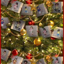 Со старым Новым годом! Календарь с маленькими Адорочками