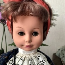 Винтажная немецкая кукла