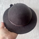 Фетровая шляпа для крупных красавиц