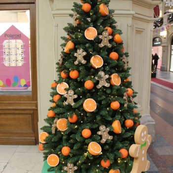 Елочки ГУМа, декабрь 2025