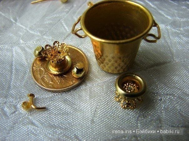 Самоварчик для куклы своими руками - мастер-класс