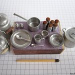 Мастер-класс: миниатюрная посуда для кукол своими руками