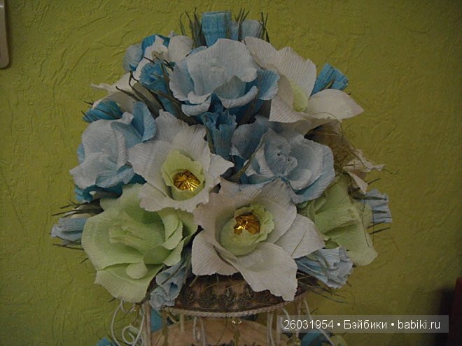 Очень красивые сладкие букеты (фото 7)