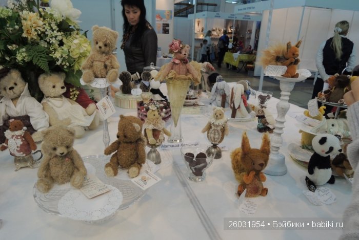 Выставка авторских кукол и медведей Teddy Волшебный шкаф. Пермь, 2015