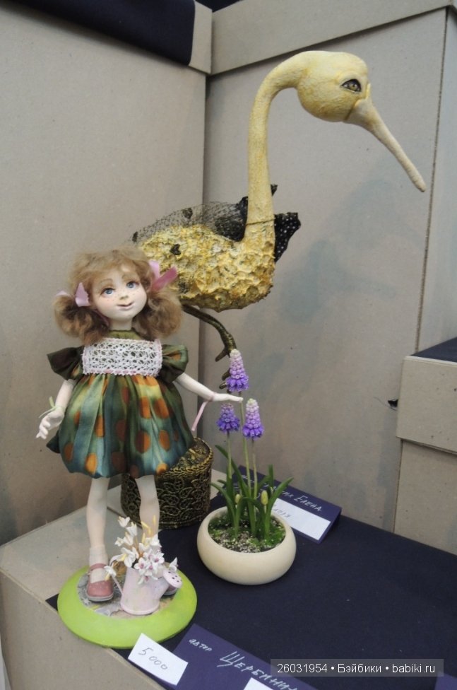 Выставка авторских кукол и медведей Teddy Волшебный шкаф. Пермь, 2015