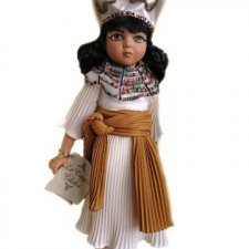 Фарфоровая итальянская кукла Клеопатра