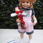 Подружка Миранды - веселушка Кайла со своим клоуном от Дианны Эффнер