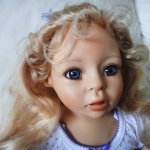 Длинноволосая блондинка Дженна от Сюзан Липпл. Jenna, Susan Lippl