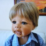 Флориан (Florian) - веснушчатый фарфоровый братик Ребекки от Моника Левениг