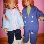 Влюбленная парочка АНТОН (Anton) и ПАУЛИНЕ (Pauline) Annette Himstedt