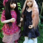 Как наша ЛИЛИТ встретила подругу АННА ЛУ от Annette Himstedt