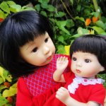 Как наша маленькая ЙОКО от Dianna Effner встречала свою маму с подарком