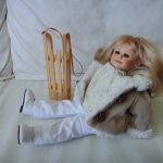 Очень милые фарфоровые и виниловые малышки от Габриеле Мюллер