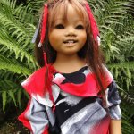 Потрясающая цыганочка Бунда от Annette Himstedt. Коллекция "Дети мира" 2005 год