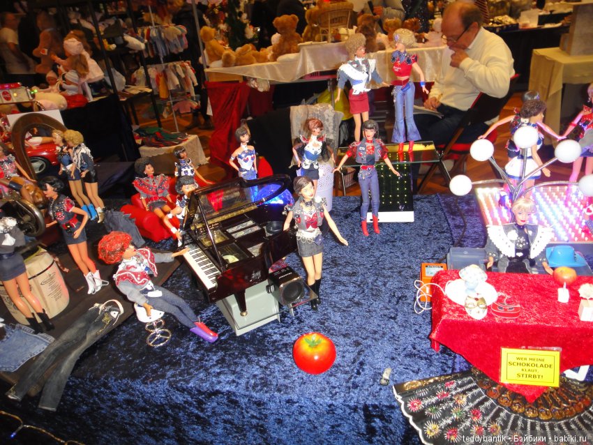 Выставка кукол (включая Вихтелей) в Эшвеге (Eschwege). Германия 2017