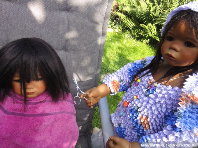 Парикмахерская "От Лелети" с куклами Химштедт