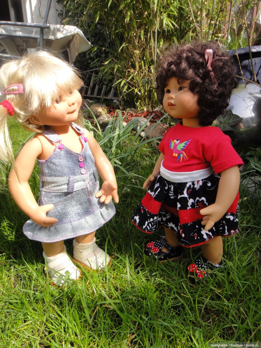 Моя парочка вихтелей отправились на прогулку