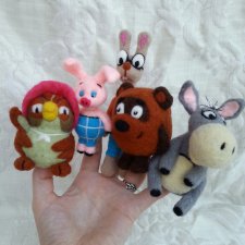 Мультики. Валяние из шерсти