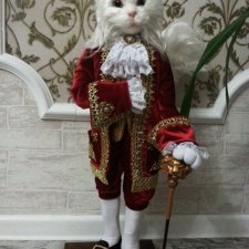 Кот с тростью