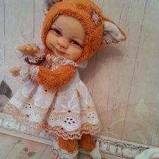 Лисонька, кукла тедди долл