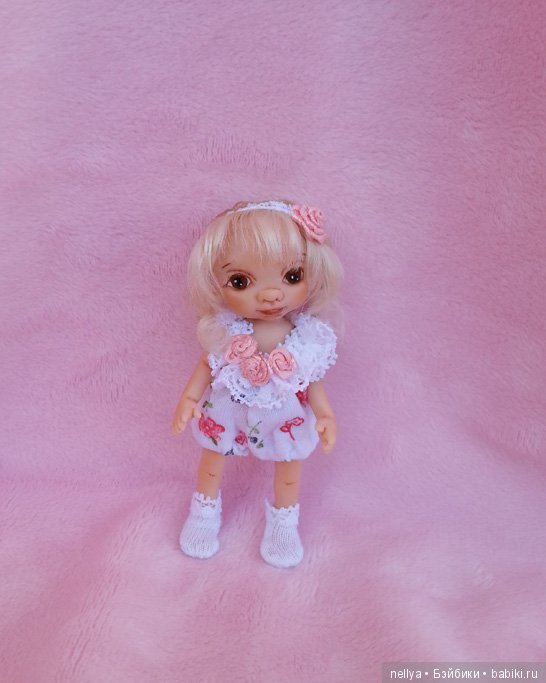 Полиночка. Мини кукла — Авторские миниатюрные куклы: лепка