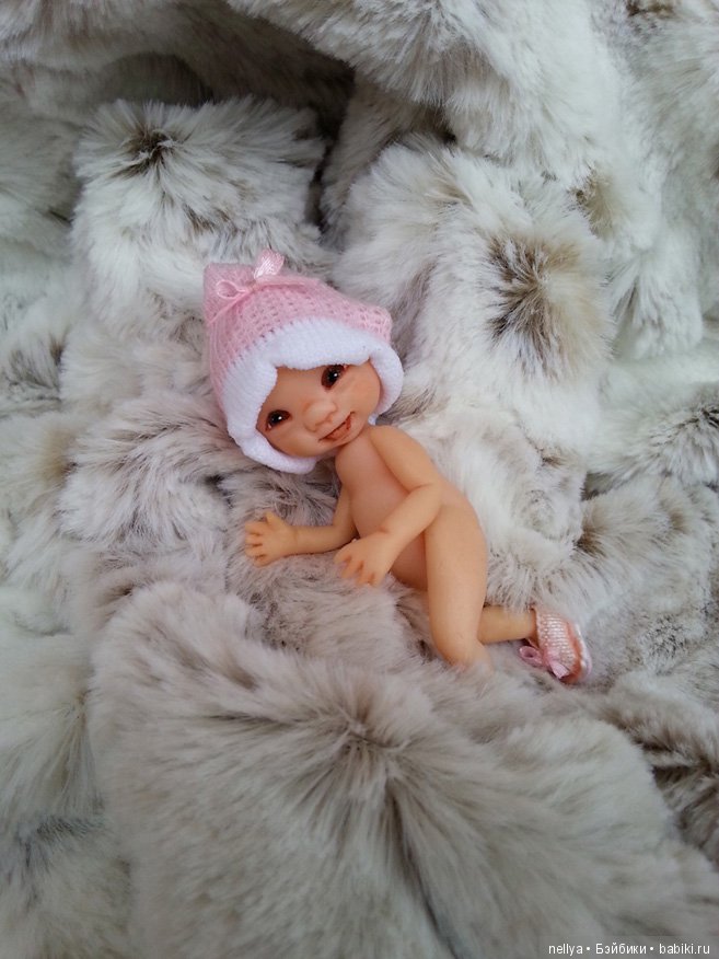 Авторская мини кукла урчной работы Тося (фото 5)