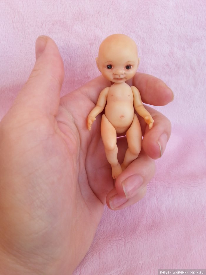 Маленькое солнышко. Мини кукла ручной работы (фото 6)