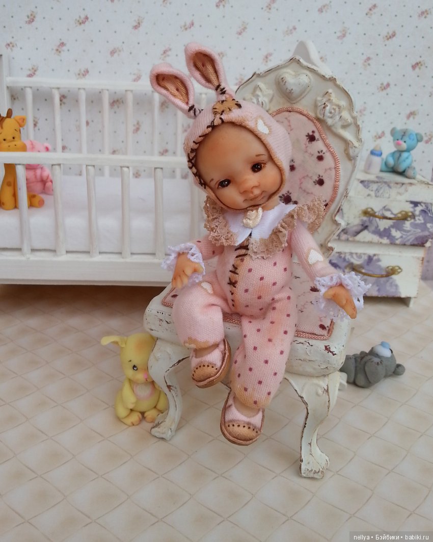 Крошик — Авторские миниатюрные куклы: лепка