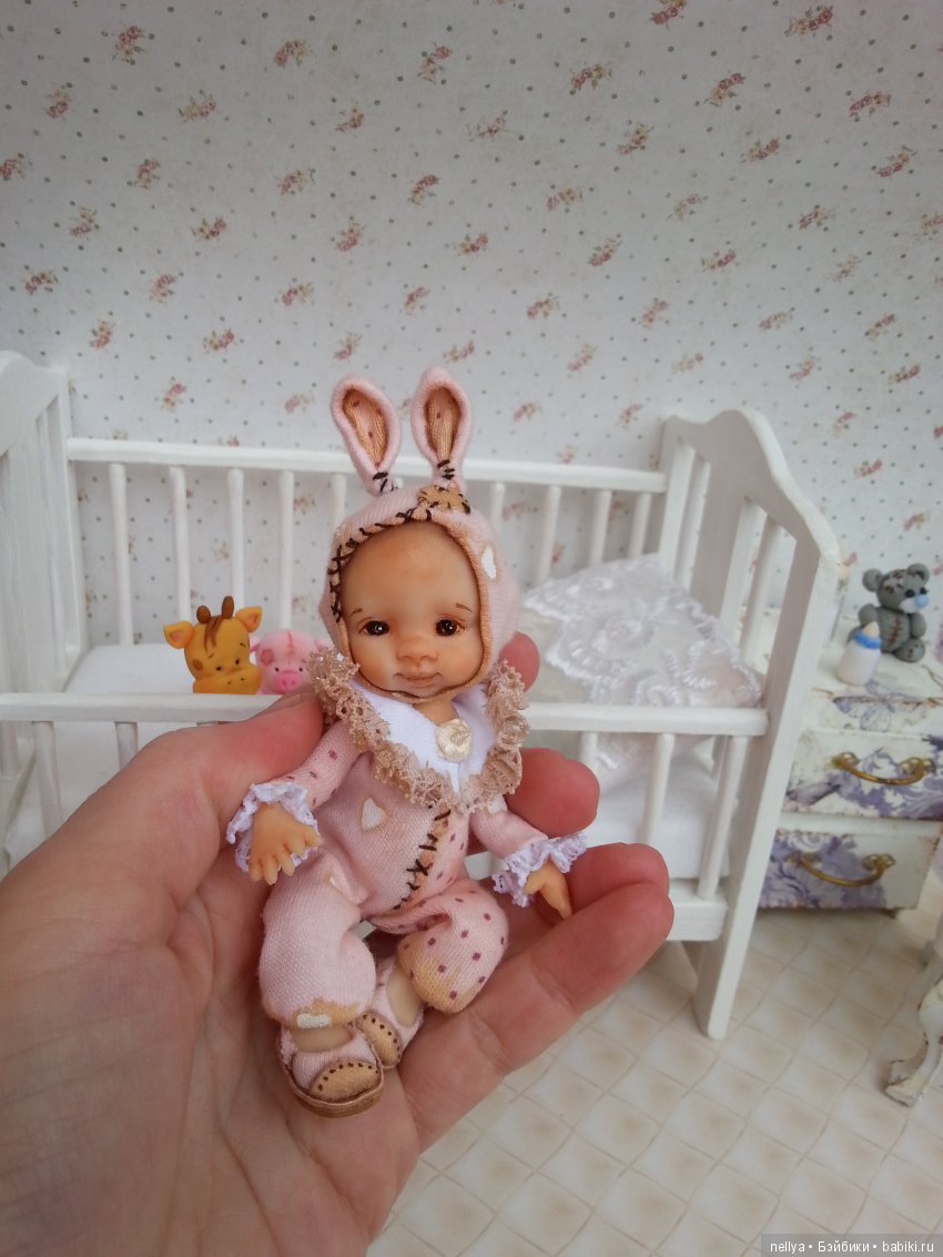 Крошик — Авторские миниатюрные куклы: лепка (фото 10)