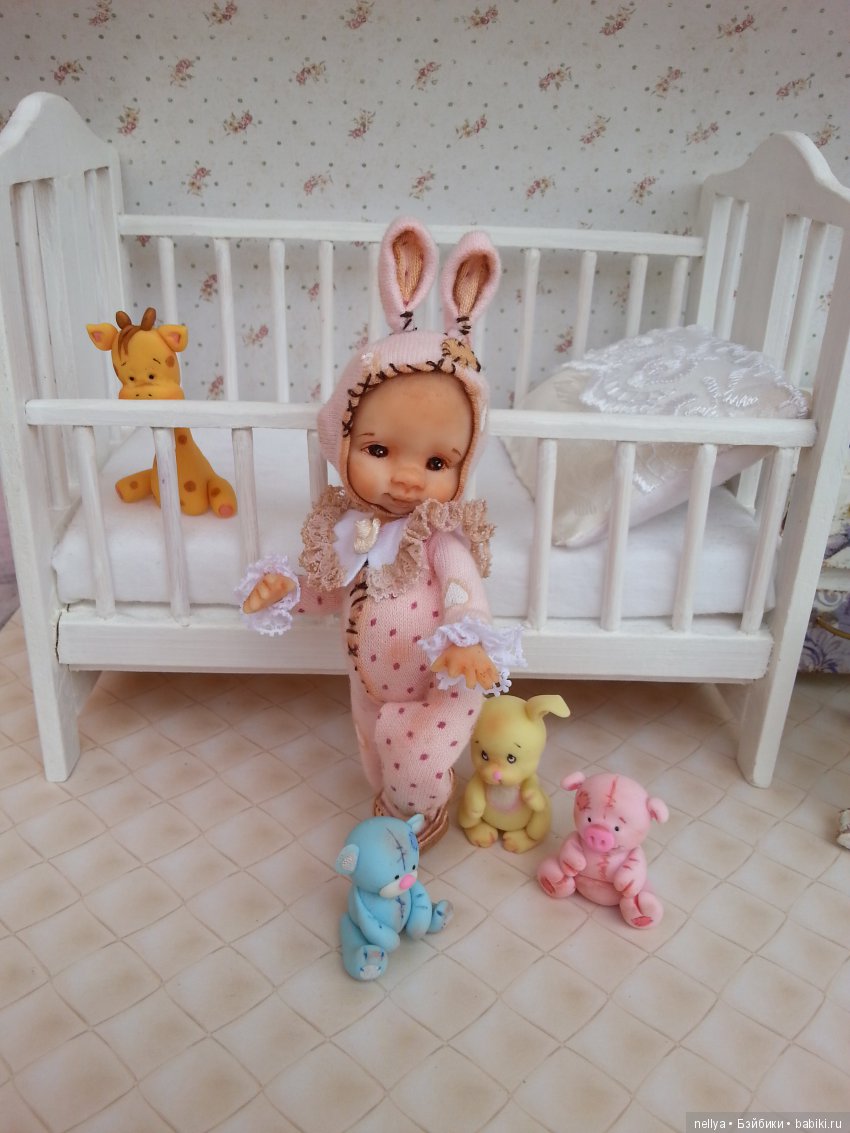 Крошик — Авторские миниатюрные куклы: лепка (фото 4)