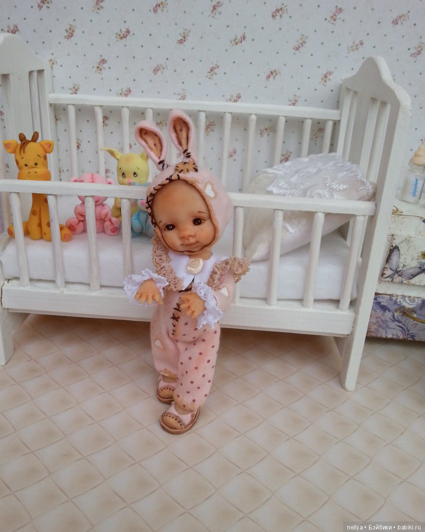 Крошик — Авторские миниатюрные куклы: лепка (фото 3)