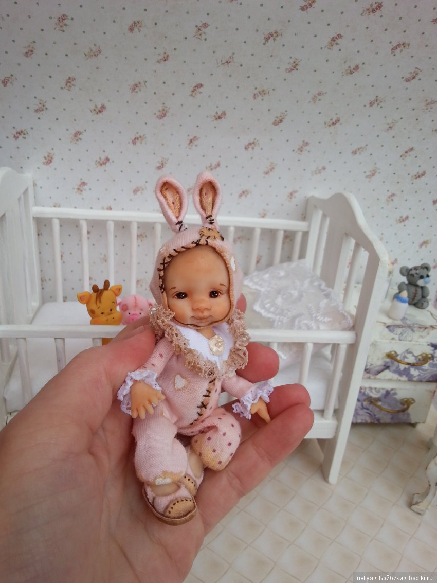 Крошик — Авторские миниатюрные куклы: лепка (фото 9)