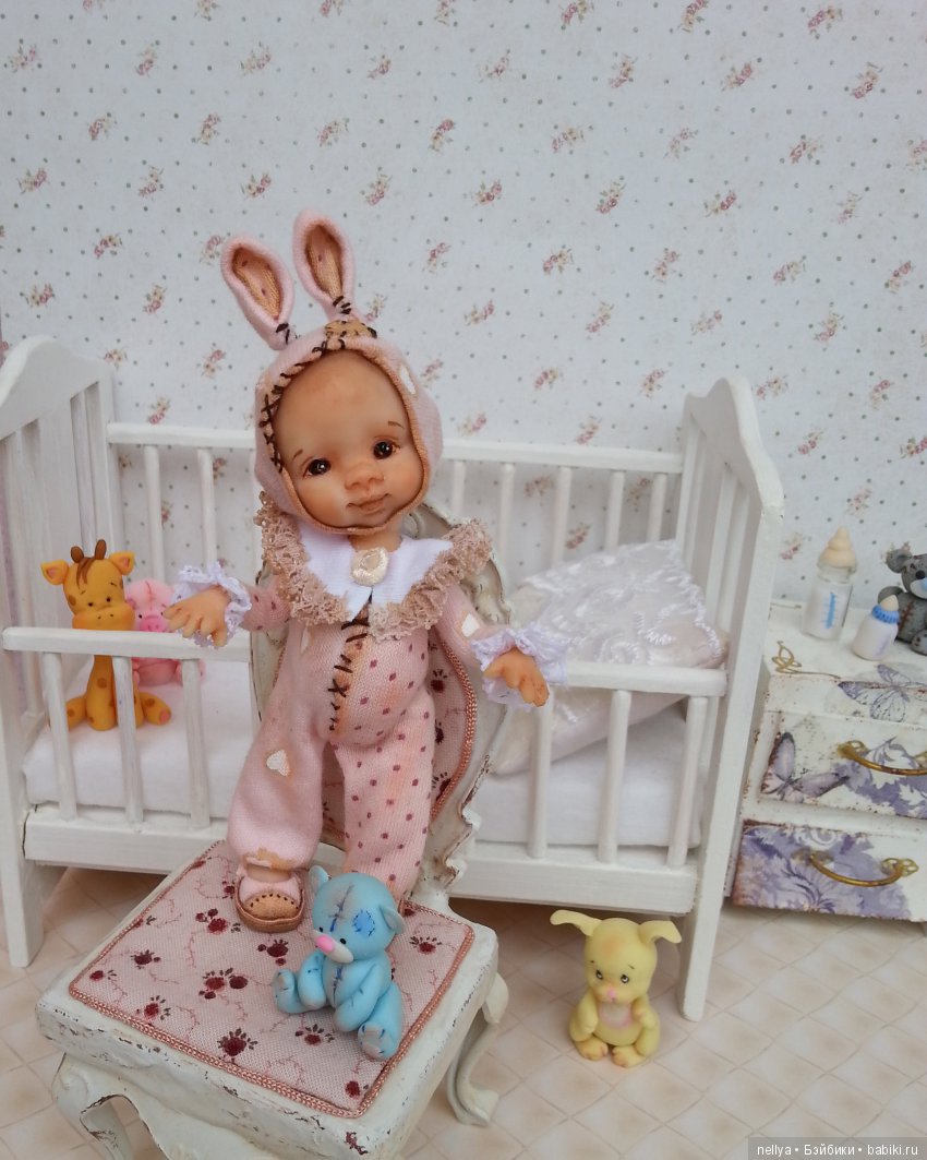 Крошик — Авторские миниатюрные куклы: лепка (фото 2)