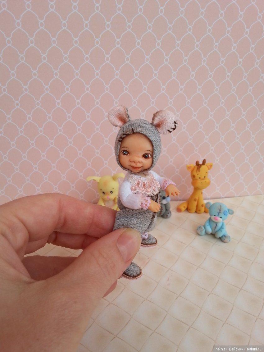 Мышультик — Авторские миниатюрные куклы: лепка