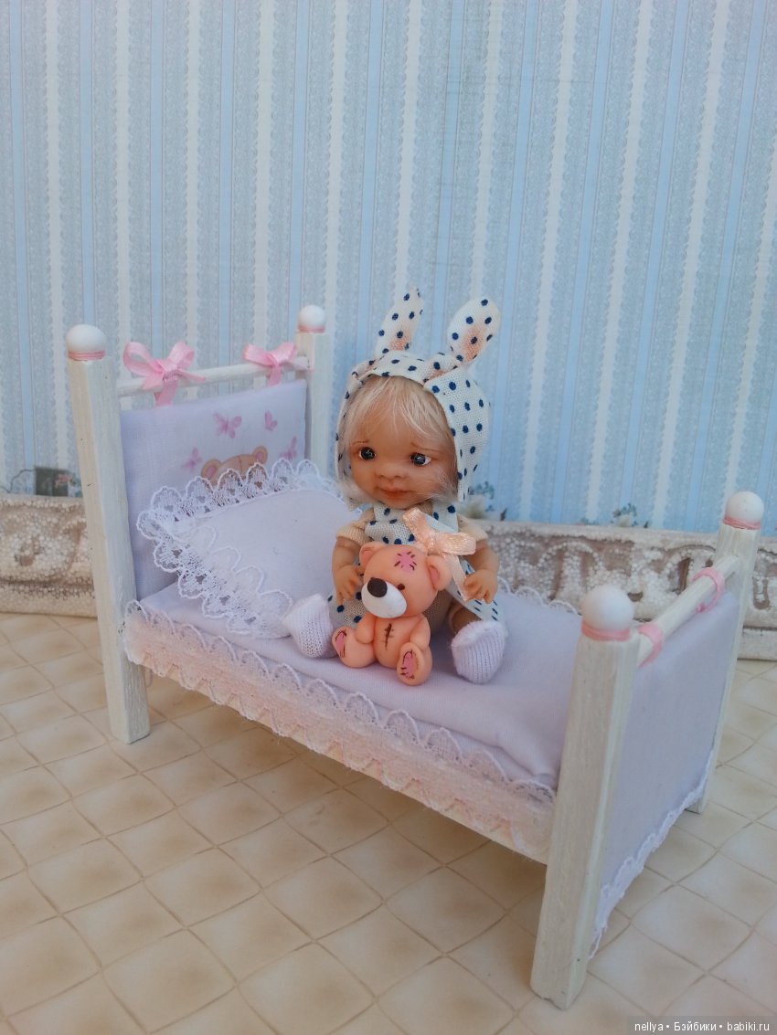 Крошка — Авторские миниатюрные куклы: лепка (фото 9)