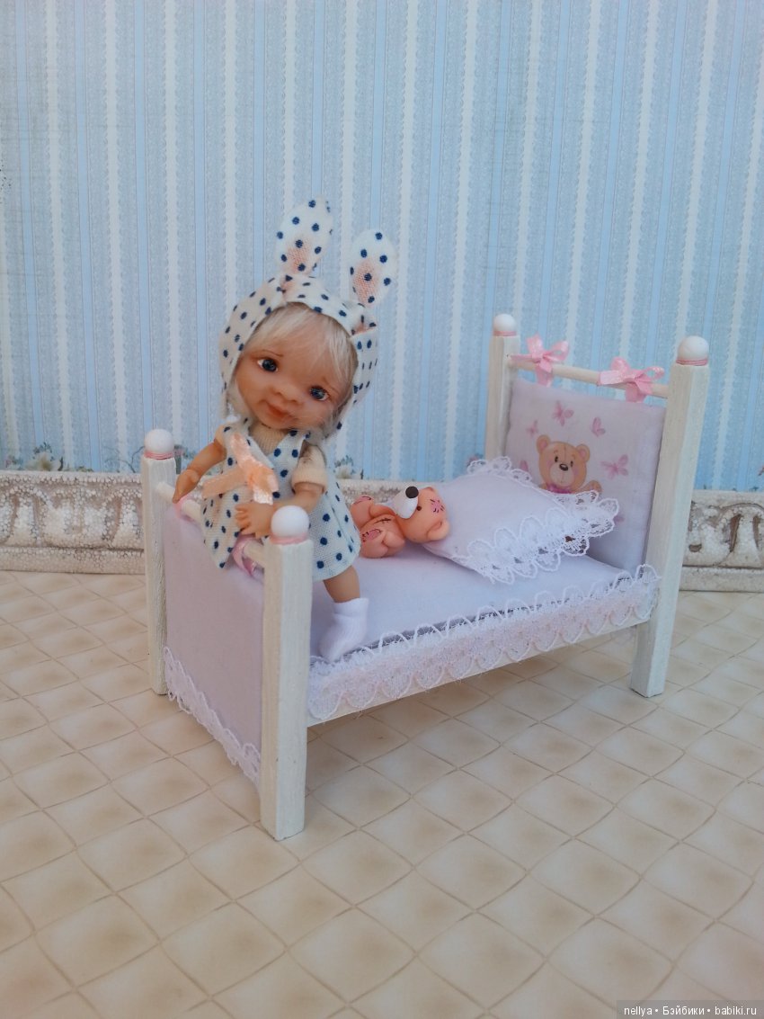 Крошка — Авторские миниатюрные куклы: лепка (фото 7)