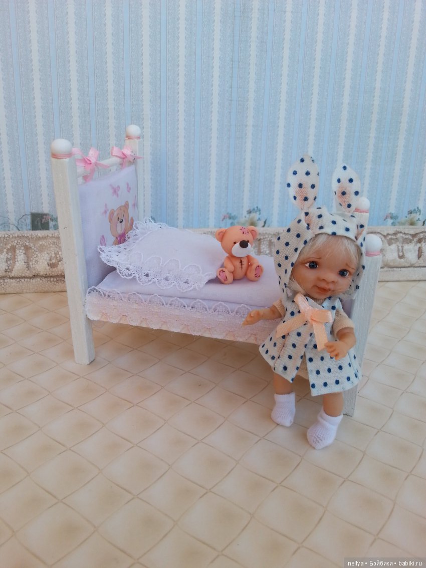 Крошка — Авторские миниатюрные куклы: лепка (фото 6)