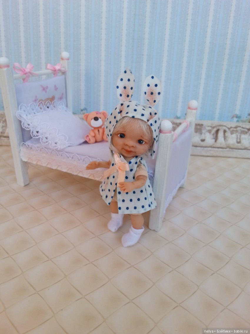 Крошка — Авторские миниатюрные куклы: лепка (фото 5)