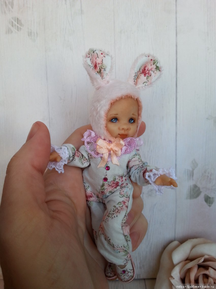 Зайка — Авторские куклы Тедди (фото 3)