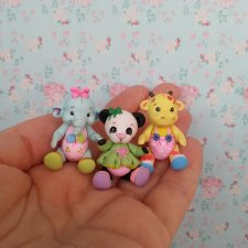 Игрушечки 4 см. Осталась одна пандочка. Игрушечки 4 см. Осталась одна пандочка.