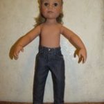 Мастер класс по пошиву джинс для куклы