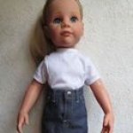 Мастер класс по пошиву джинсовой юбочки для куклы