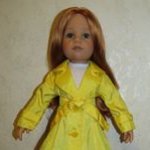 Мастер класс по пошиву плащика для куклы, выкройка