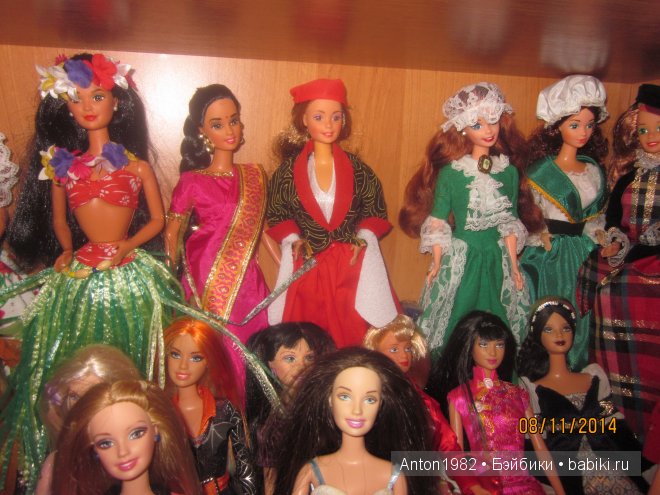 Решил похвастаться 2. Barbie. Коллекция кукол | Бэйбики Решил похвастаться 2. Barbie. Коллекция кукол